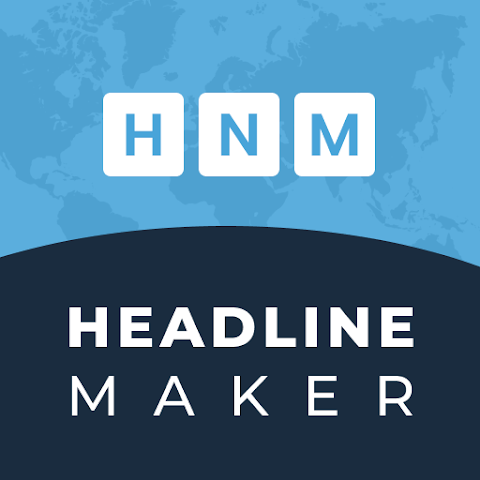Headline Maker – news template logo
